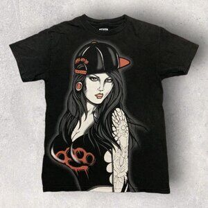 Mob Inc.‎ Graphic Print Tshirt 100% Cotton Size Small